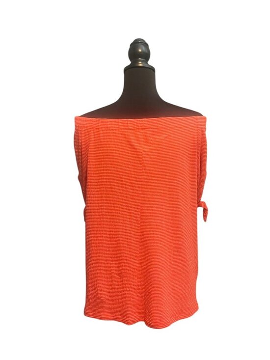 STRIPED OFF SHOULDER TOP - Picture 3 of 3